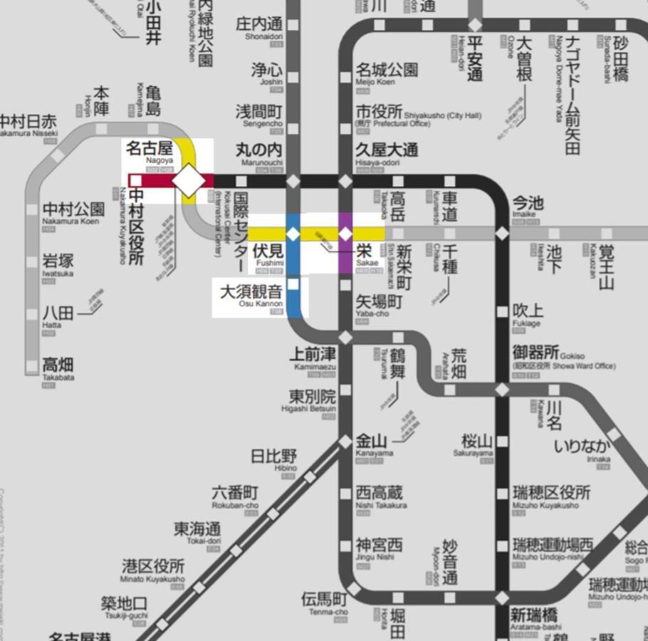 J Station Nagoya Exteriör bild